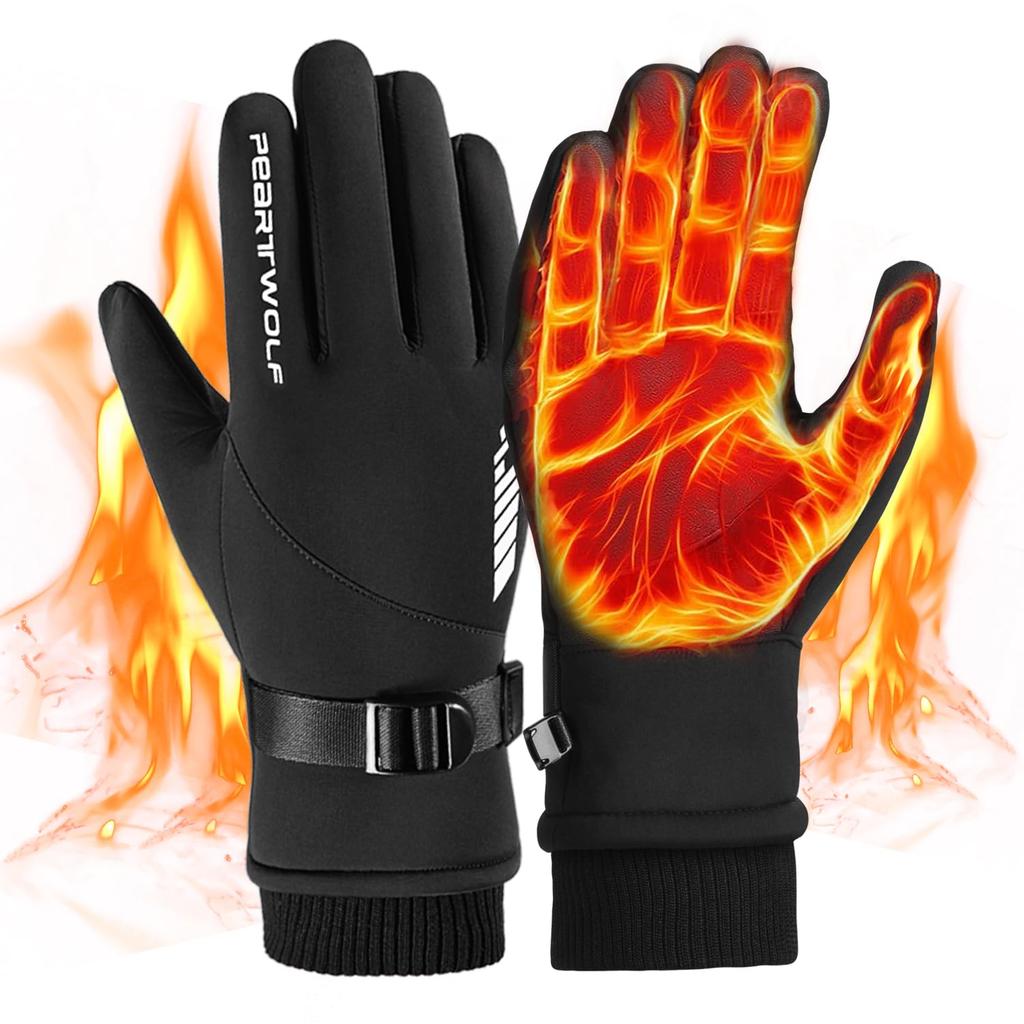 Waterproof and Windproof Winter Gloves with Touchscreen and Smartphone Perfect for Outdoor Activities Like Mountain and for Warmth and Protection from