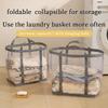 1/2 PCS Dirty Clothes Basket - Large Capacity, Foldable Clothes Storage Basket, Toy Bucket, Wall-mounted Bathroom Laundry Basket
