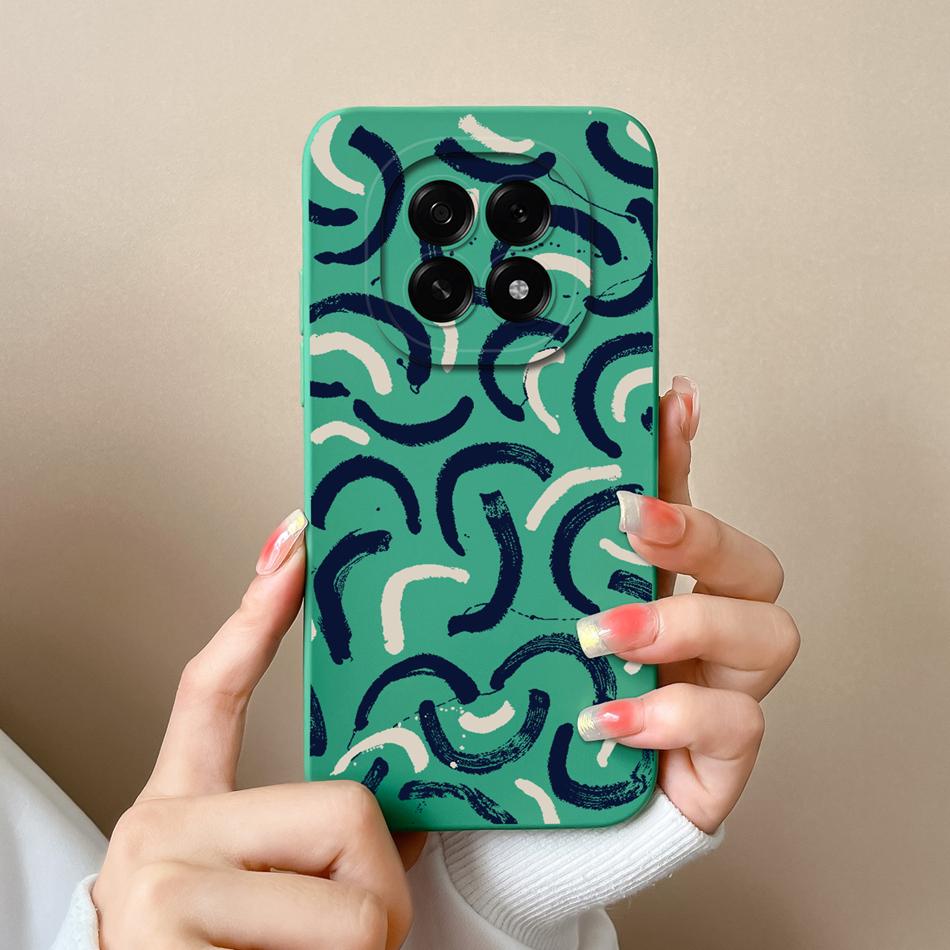 For Oppo A5 Pro 5G Phone Case Cute Cartoon Back Cover For Oppo A 5 2025 Full Protection Soft Liquid Silicone Anti Drop Housing