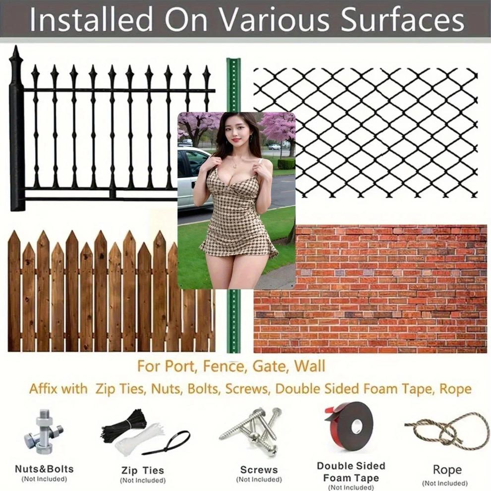 Vintage Houndstooth Metal Wall Art 8"x12" Modern Woman Silhouette Decor Easy Install Black Weatherproof Iron Signs