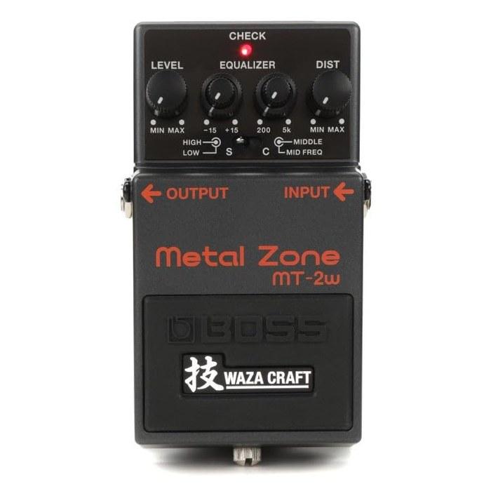 BOSS MT-2W Metal Zone MADE IN JAPAN Waza Craft Black