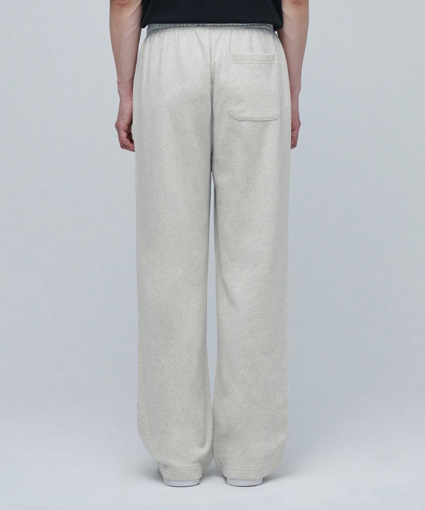 MUSINSA STANDARD One-Tuck Wide Lounge Sweatpants [Oatmeal]