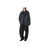 UNIQLO FW25 Dark Gray Hooded Button-Up Loose Fit Casual Jacket Men jackets 479412-08