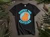 Funny Respect Capybara and Bird T-shirt T Shirt Men Women Unisex Tshirt K490