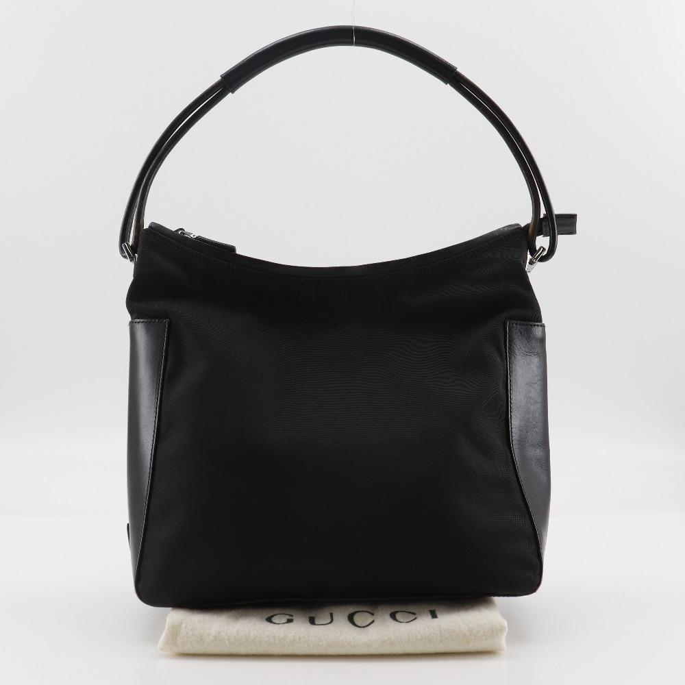 Gucci Umhängetasche 001.3766 schwarz Nylon Canvas Damen Gebraucht