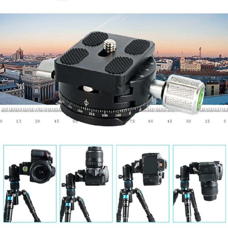 Kamera Klemme 360 Grad Drehung Panoramische Klemme DSLR Schnellwechsel Halterung Adapter Für DSLR Kamera Stativ Zubehör