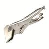 1pc 8-Inch Locking Vice Grip Pliers Adjustable Welding Clamp Ergonomic Handle Carbon Steel Flat Nose Manual Tool for Woodworking