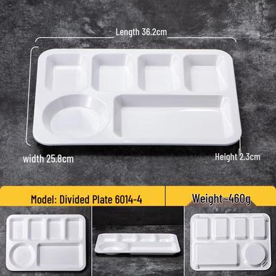 Yangge Melamine Commercial Divided Serving Tray