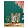 6/7 Inch Gold Plated Photo Frame High Quality Pictures Frames Figures Portrait Framed Art Modern Decor Wedding Anniversary Gifts