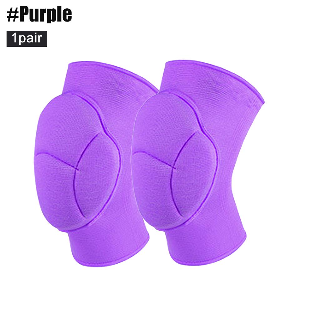 1Pair Non-Slip Knee Brace Soft Knee Pads Compression Sleeve For Volleyball Basketball Running Football Cycling Women Men