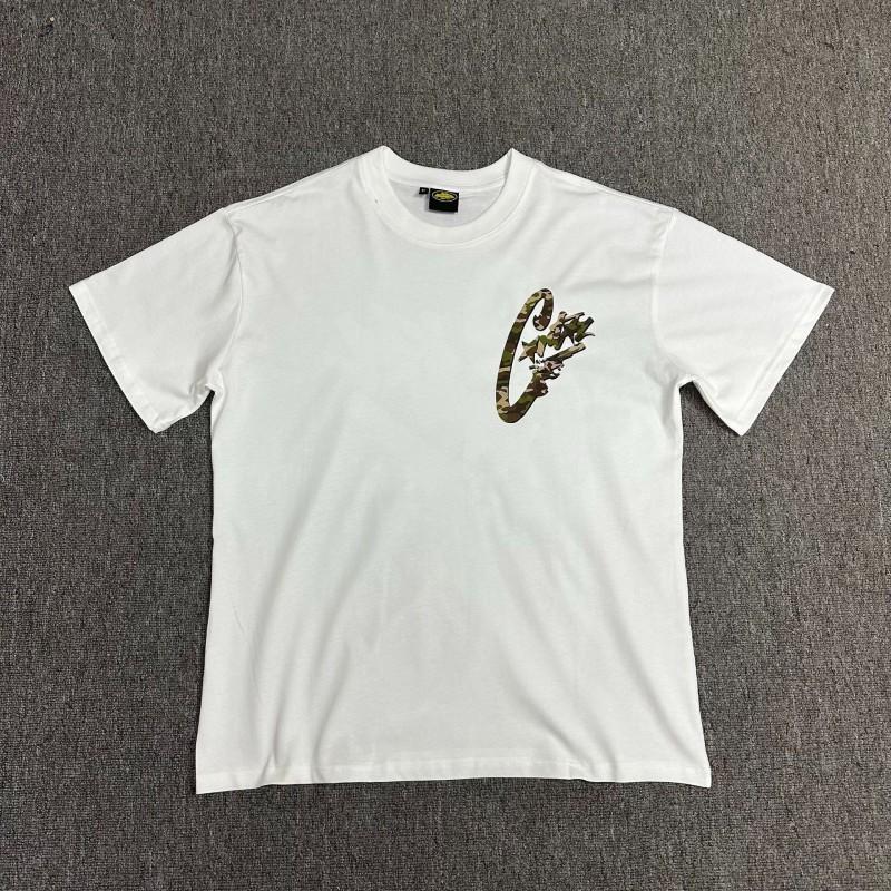 Corteiz Streetwear Graphic Tee Unisex Oversized Cotton T-Shirt Hip Hop Casual Short Sleeve Top