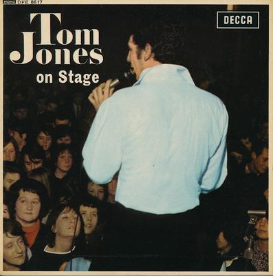Disque 7 pouces TOM JONES & THE SQUIRES - On Stage DFE8617 Decca 1965 Royaume-Uni Rock Occasion