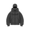 Trendy DIY Plain Zipper Hooded Sweatshirt for Men & Women - Double Hood, Perfect for Spring and Autumn