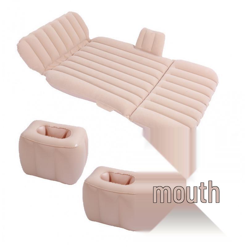 Thickened Car Inflatable Travel Mattress: Rear Seat Folding Bed for SUVs & Sedans