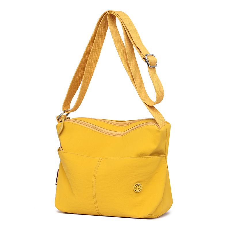 Crossbody Bag Lightweight Water-repellent Nylon Bag Women's Shoulder Bag