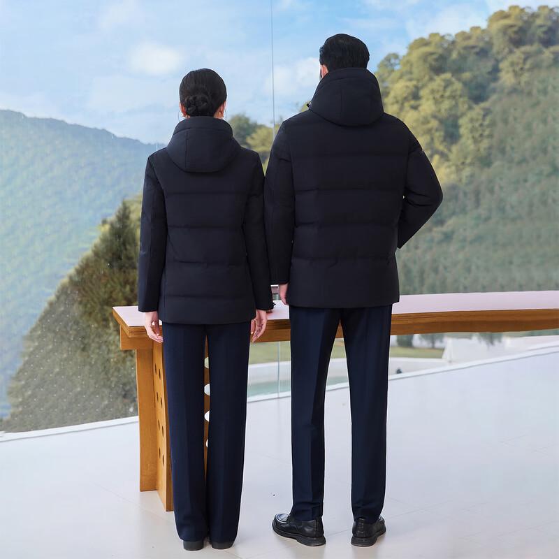 Teluoman Unisex Business Winter Down Jacket