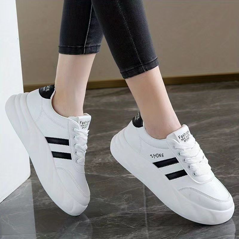 Cortez Женская спортивная обувь Новая весенне-осенняя обувь для отдыха Белые туфли — фото 3