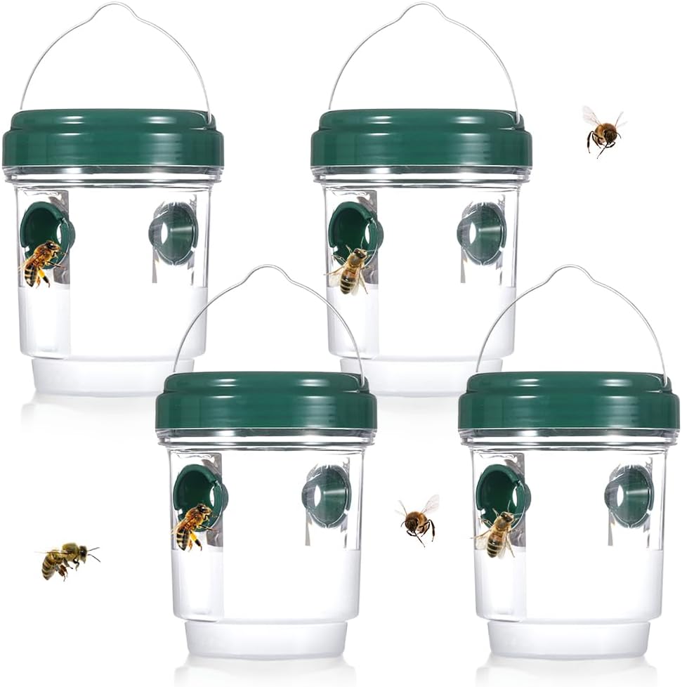 Insect Wasp Trap Asian Hornet Trap Removable and Reusable Wasp Catcher Fruit Fly Trap Moth Trap Fly Trap Tools
