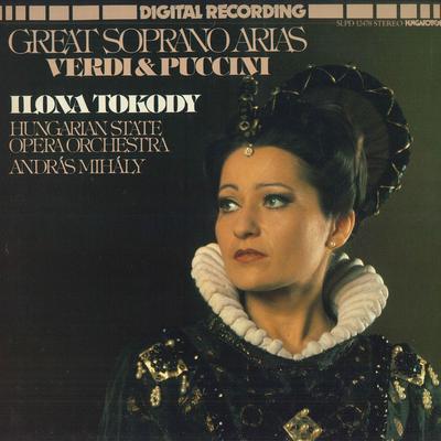 LP Record ILONA TOKODY  Great Soprano Arias Verdi  Puccini SLPD12478 HUNGAROTON 1983 Hungary Classical Used