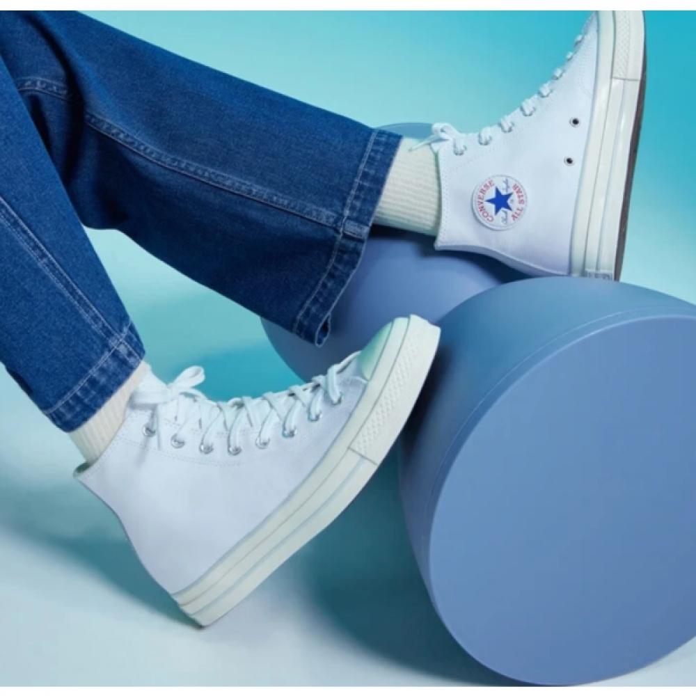 Converse Cushion Sneakers Leather Athletic Shoes Fashion Walking Shoes Daily A72 225