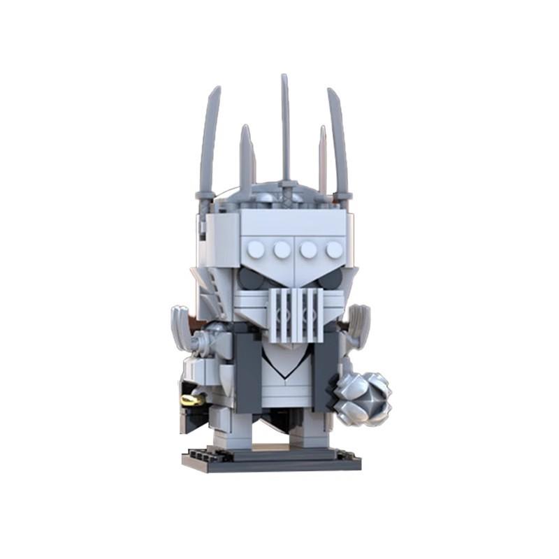 Building Block Is Compatible With 19780 Demon King Sauron, Set, Square Head Boy Series, Building Block