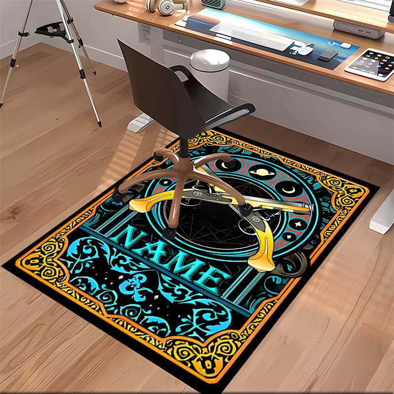 Custom Personalization Dungeons & Dragons Print Area Rug - Soft, Washable Non-Slip Indoor Mat,Living Room,Home&Office Decorative Rug