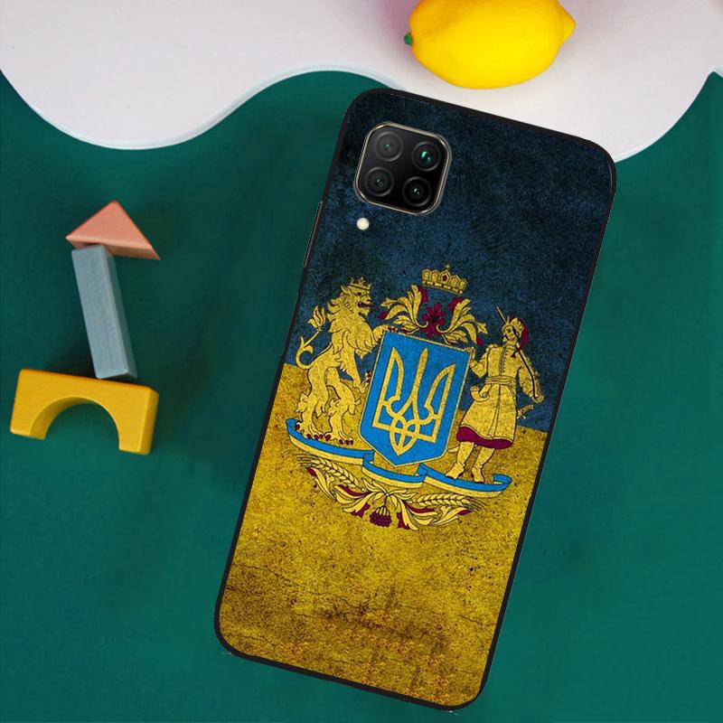 Ukraine Flag For Huawei Nova Y73 Y72 Y70 Y90 Y60 Y61 Y91 12s 12i 11i 8i 9 10 SE P40 Lite P30 P60 Pro Case