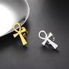 Lucktune Edelstahl Metall Pin Brosche Hexenknoten Flugzeug Ankh Kreuz Lebensbaum Broschen Für Männer Damen Hemd Abzeichen Geschenk