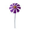 Metal Flower Garden Stake Outdoor Ground Insert Flower Decoration Rustic Flower Yard Art Stake for Lawn Patio Pathway Decor
