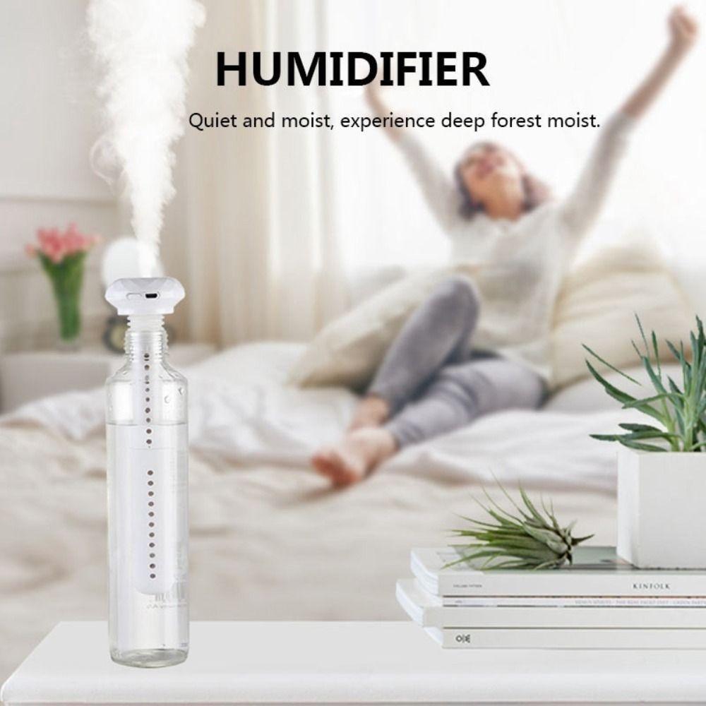 Tragbarer Luftbefeuchter Kunststoff Aroma Anion Nebelmacher Öl Diffusor Nano Nebel Hydrator Zuhause