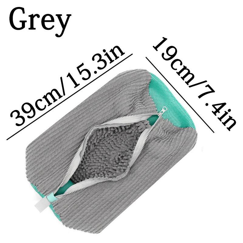 Washing Shoes Bag Cotton Laundry Fluffy Fibers Easily Remove Dirt  Anti-Deformation Shoe And Plush Toy Cleaning Bag
