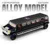 NEW 1/32 Hummer H2 Limousine Alloy Model Car Toy Diecasts Metal Casting Sound and Light Car Toys for Children Vehicle