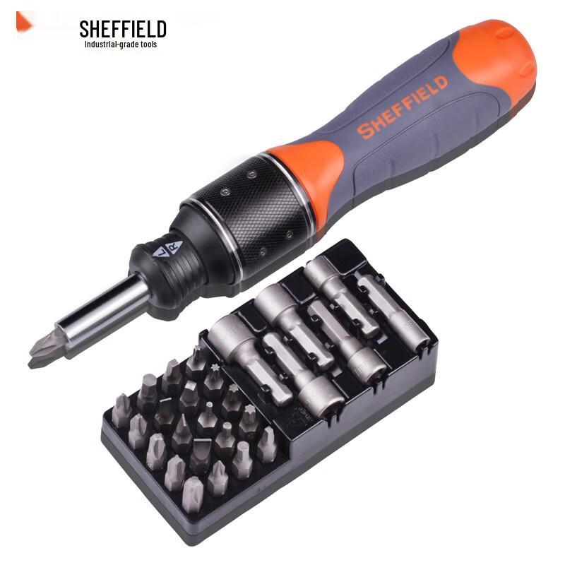 Gangdun S056511 28-Piece Speed Ratchet Screwdriver Set 28 Pcs