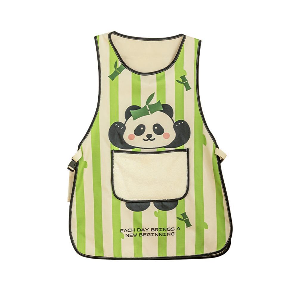 Anti Dirty Wipeable Hands Apron Vest Style Sleeveless Apron  for Cleaning Accessories