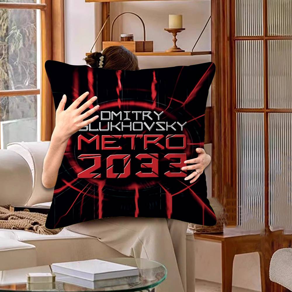 M-Metro 2033 Anime Pillowcases Home Bedding Decorative Pillow Cover Wedding Super Soft Pillow Case