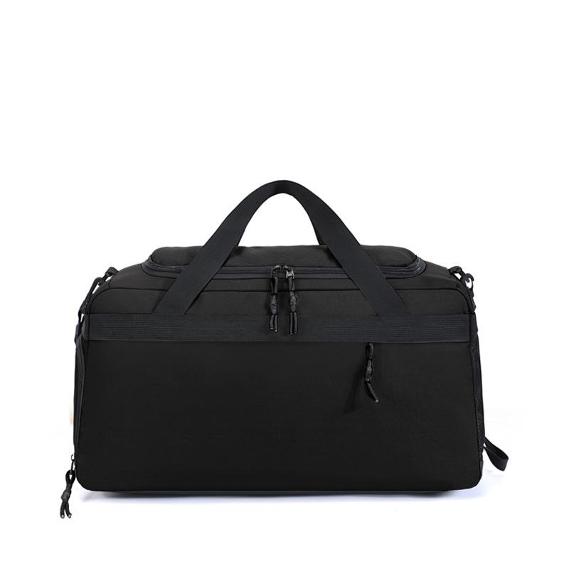 

Simple Dry-wet Separated Fitness Bags for Men and Women, Large-capacity Hand-held Bags with Shoe Compartments for Casual Travel чёрный