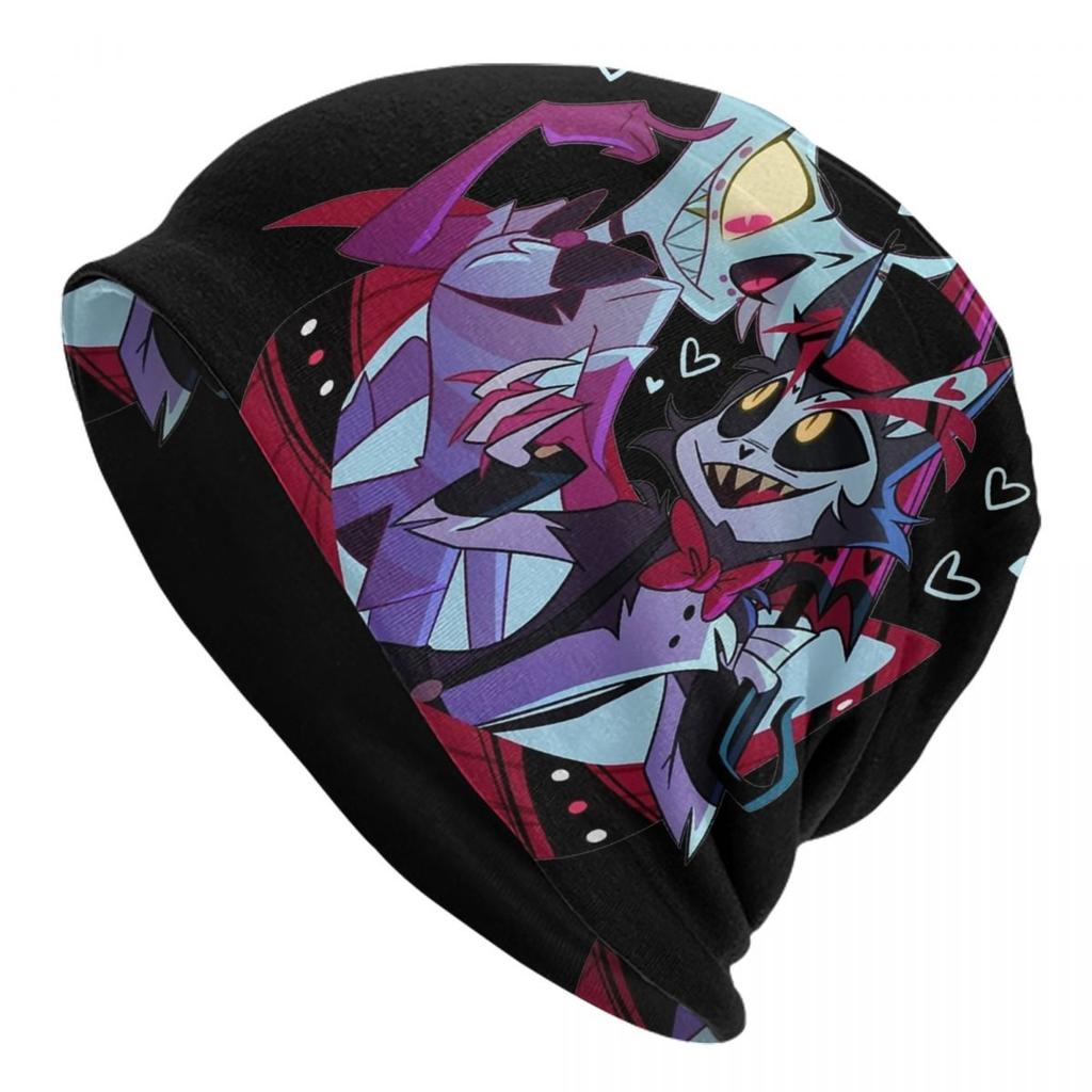 Loona Calling Caps Helluva Boss Anime Vintage Unisex Outdoor Skullies Beanies Hats Summer Warm Head Wrap Bonnet Hat
