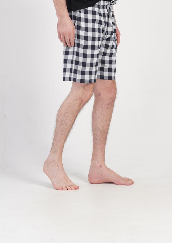 Spodnie Męskie Bawełniane Krótkie Vienetta 4Xl Szorty Kieszenie Do Spania
