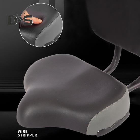 Fotelik rowerowy z regulacją wysokości oparcia Wyściełana lateksem poduszka Trójkołowy rower górski Rower szosowy Podparcie pleców Siodło zamienne Akcesoria rowerowe