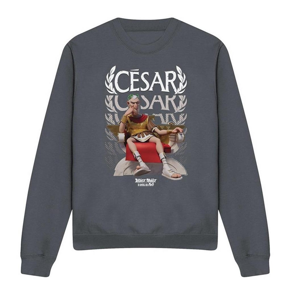 Asterix Unisex Adult Csar Of Rome Sweatshirt
