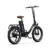 ONESPORT OT16-2 Universal City E-Bike 250W & 25km/h & 20" Road E-Bike, 48V17Ah & 100km PAS Range & Front Suspenison Long Range E-Bike