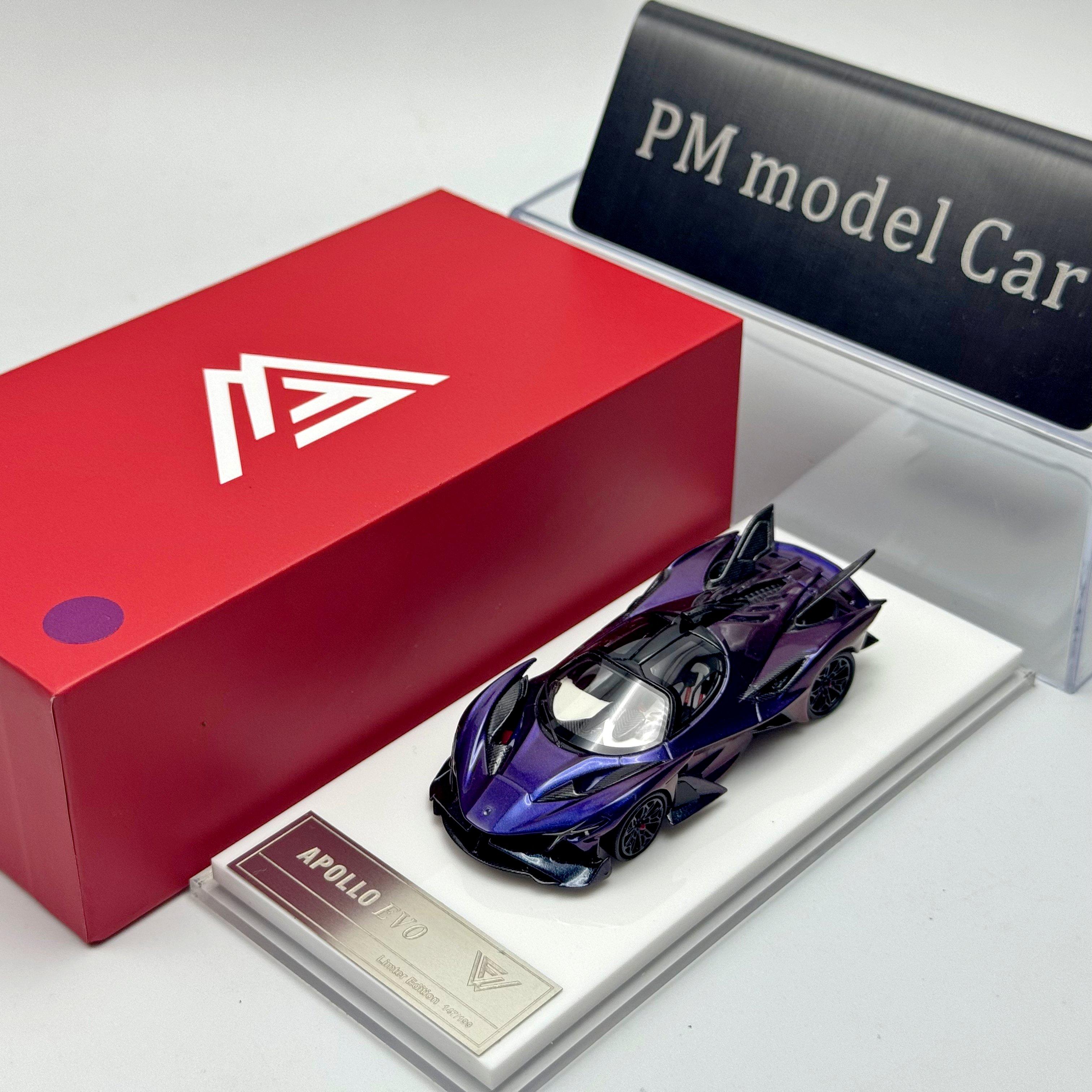 

Wild+Fire 1:64 Apollo IE EVO Supercar Resin Model Car Collectible Gift фиолетовый