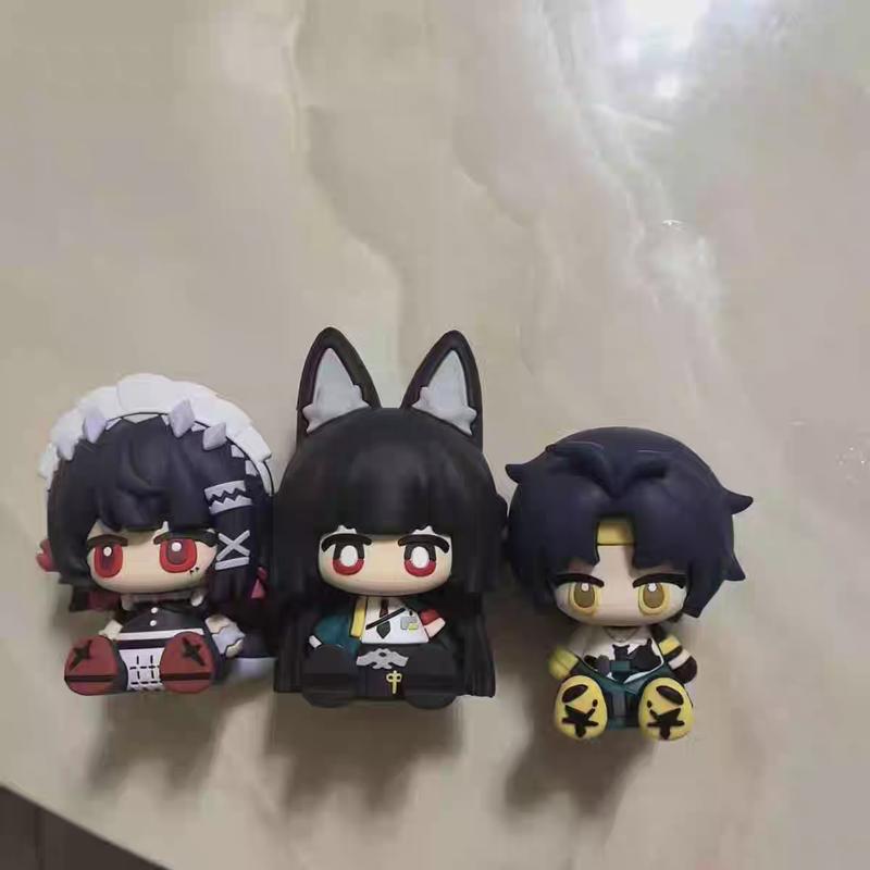 Anime Q-Version Zenless Zone Zero Figur Asaba Harumasa Hoshimi Miyabi GK Sammlerstück Schreibtischornament Spielmodell Puppe Spielzeug Für Fans