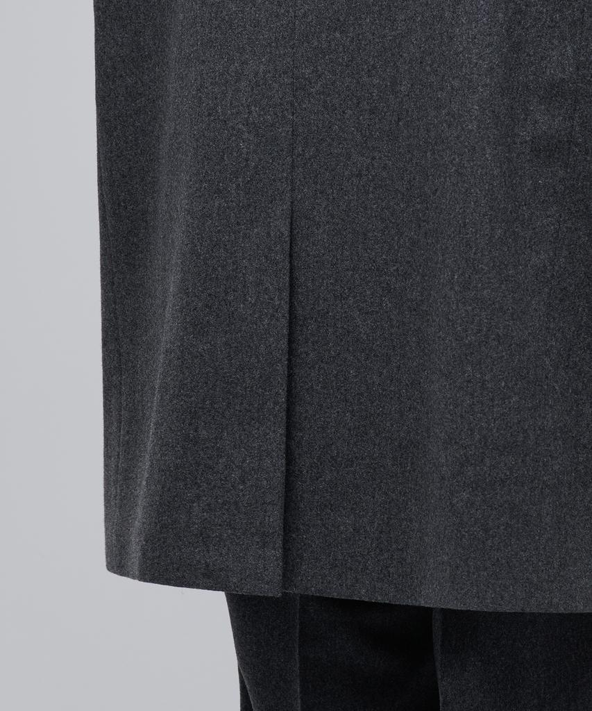 Musinsa Standard Wool Flannel Daddy Shoulder Oversized Blazer [Medium Grey]