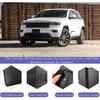 Augeny Car Sun Visor Organizer, Leather Multi-Pocket Auto Visor Storage Pocket Pouch Holder with Zipper, Vehicle Interior Accessories for Car Truck
