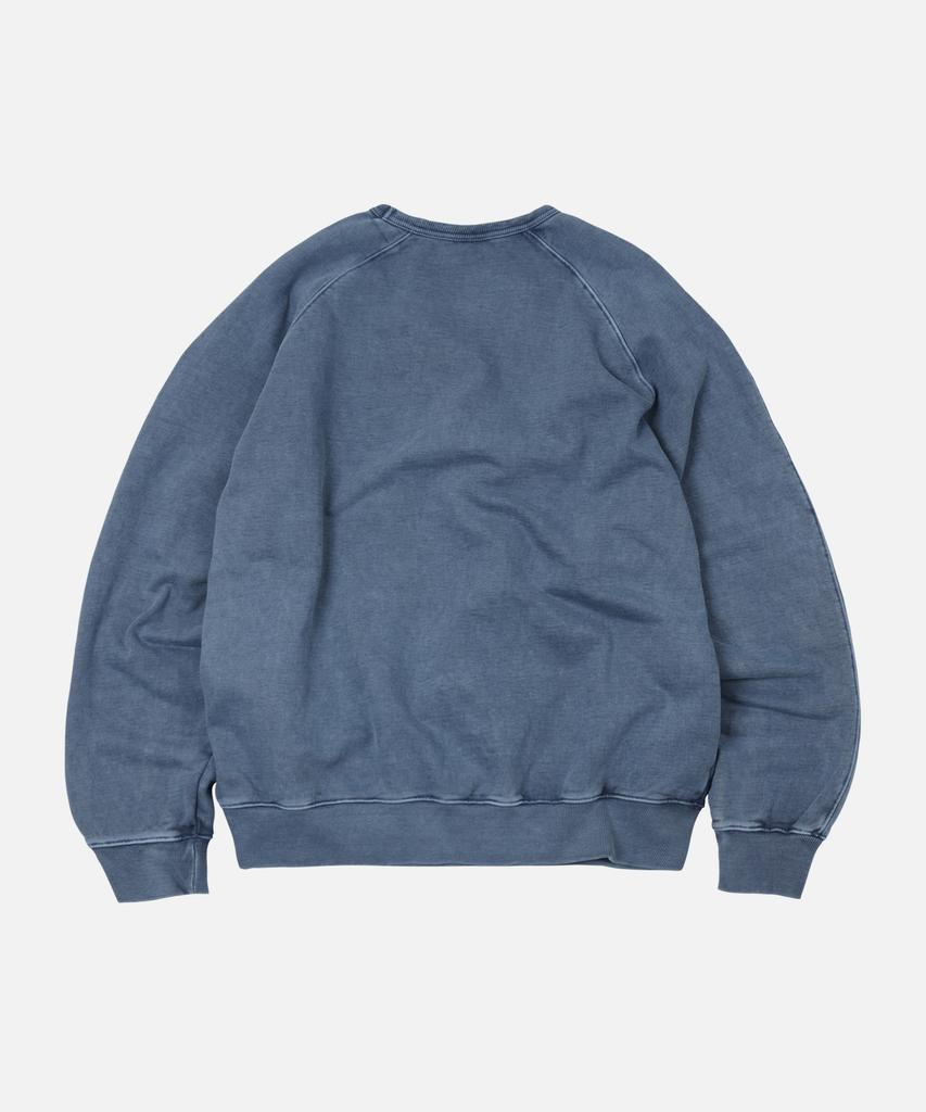 FRIZMWORKS Og Pigment Dyeing Sweatshirt 003 _ Blue