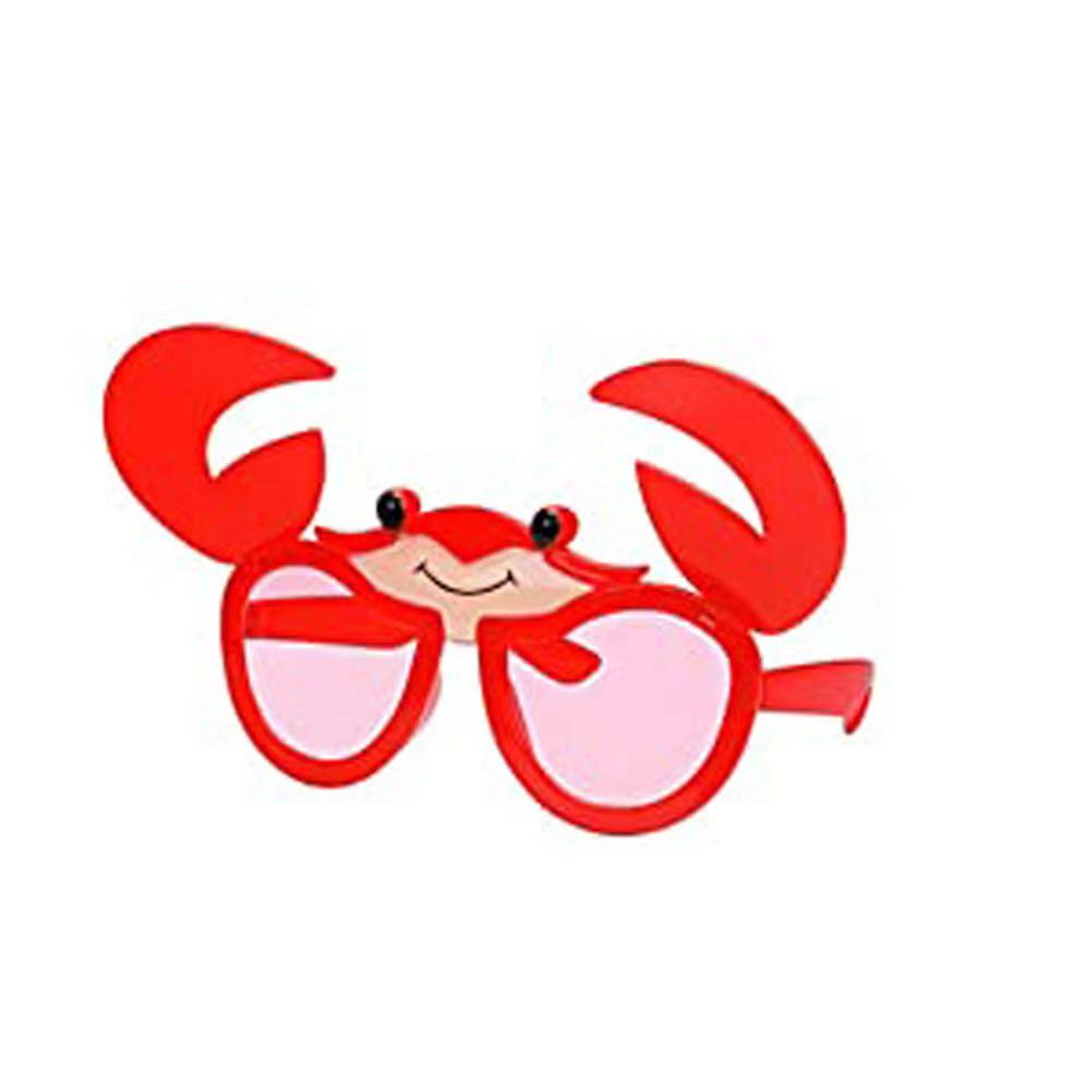 Hawaiian Beach Party Glasses: Coconut Tree, Flamingo, Parrot, Ice Cream, Flower & Wine Glass Fun