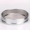 Stainless steel flour sieve, testing sieve, fine mesh sieve, round flour sieve