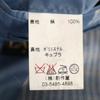 LANVIN 90s Silk Old tailored jacket 58 Blue gray Biggs Men's Used