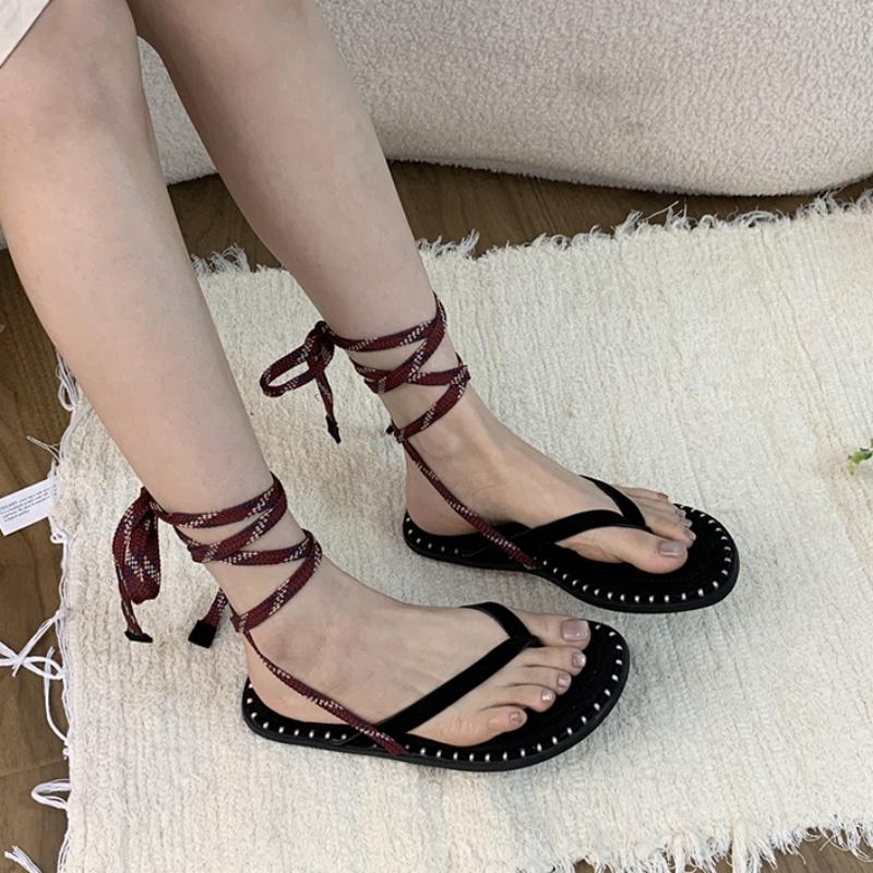 

Модные женские сандалии Bailamos 2025 Лето Женские плоские каблуки Пряжка Шлепанцы Платформа Без комфорта Девушки Пляжная обувь Модная Corre 39 чёрный